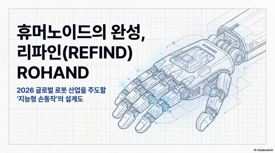 휴머노이드 로봇의 완성, 리파인(REFIND) ROHAND 로봇손의 모든 것