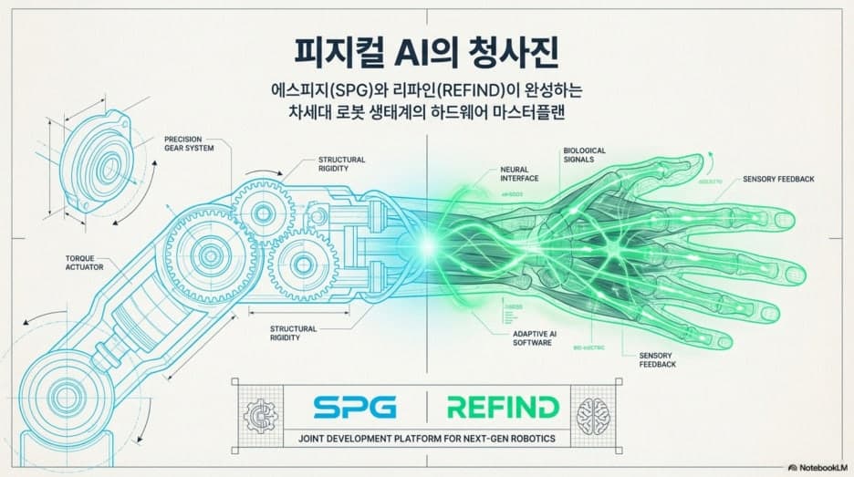 휴머노이드 로봇의 심장과 손: 에스피지(SPG)와 리파인(REFIND)이 여는 기술 혁신