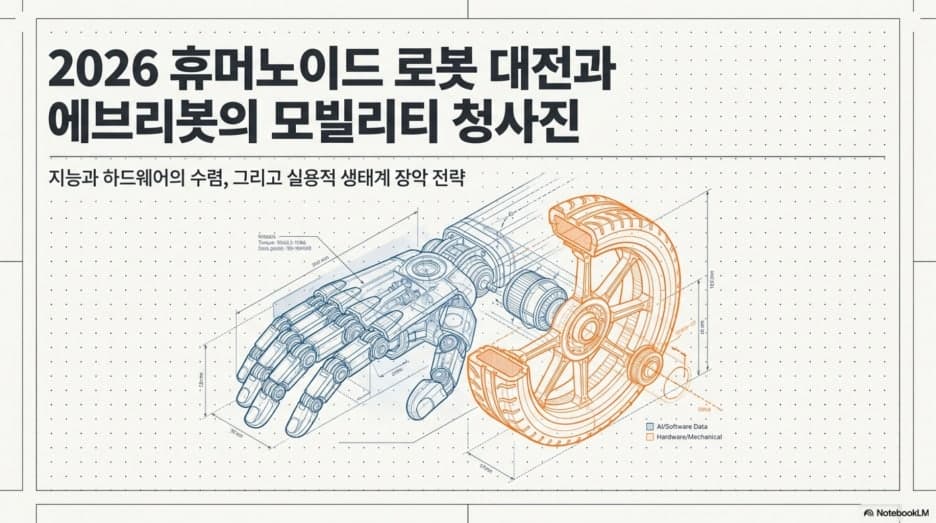 에브리봇과 2026 휴머노이드 로봇 대전: 로봇 손(ROhand) 기술과 모빌리티의 미래
