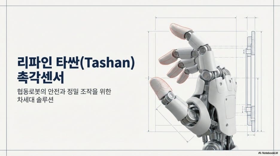 협동로봇의 안전과 정밀함의 핵심: Tashan 촉각 센서 기술의 혁신