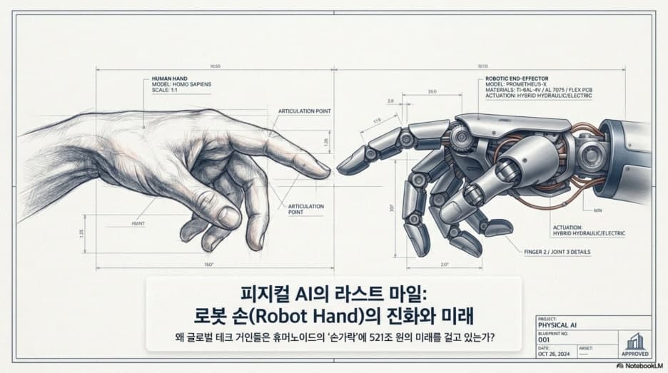 인공지능 로봇의 완성, 금손을 가진 피지컬 AI와 로봇핸드 ROhand의 부상