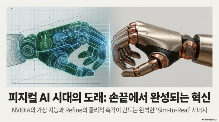 엔비디아 로봇이 여는 피지컬 AI 시대, 그리고 리파인 ROhand가 구현하는 손끝의 혁신