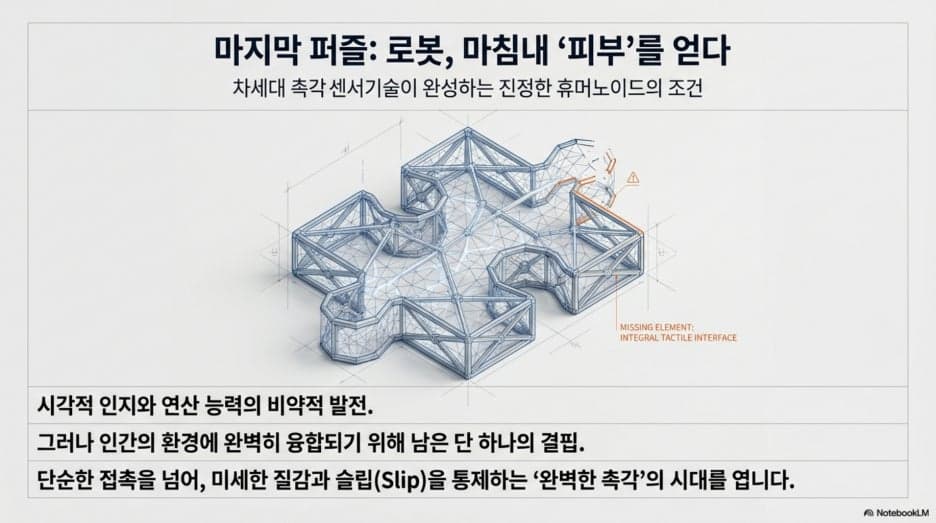 촉각 센서 기술의 현재와 혁신: 광학 스펙클 센서부터 리파인 타싼 기술까지