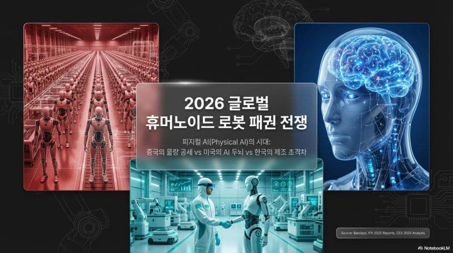 중국 로봇의 독주와 휴머노이드 로봇 패권 전쟁의 서막: 한·미·중 3국지의 미래